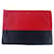Céline Zweifarbige Clutch-Tasche Rot  - Ansicht 1