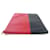 Céline Zweifarbige Clutch-Tasche Rot  - Ansicht 2