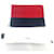 Céline Zweifarbige Clutch-Tasche Rot  - Ansicht 6