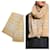 Burberry Sciarpa in lana Check Arancione  - vista 5
