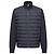 Moncler Gepolsterte Woll-Kaschmir-Zip-Cardigan Schwarz