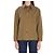Saint Laurent Camicia overshirt in gabardine di cotone e lino Marrone