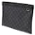 Louis Vuitton Pochette Clutch Monogram Eclipse Nero  - vista 2
