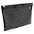 Louis Vuitton Pochette Clutch Monogram Eclipse Nero  - vista 3