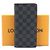 Louis Vuitton Portafoglio Brazza Damier Graphite per Uomini Marrone