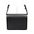 Marni Borsa a spalla in pelle Saffiano nera TRUNK - vista 4
