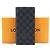 Louis Vuitton Damier Graphite Brazza Wallet Men Long Wallet Brown