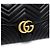 Gucci Clutch estruturado suave Marmont - vista 8