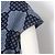 Louis Vuitton Vestido de Mujer Denim Damier XXL Azul - vista 3