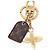 Louis Vuitton Portachiavi e charm per borsa Per Te e Per Me D'oro - vista 2