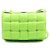 Cassette Bottega Veneta Bolsa transversal acolchoada Intrecciato verde