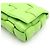 Cassette Bottega Veneta Bolsa transversal acolchoada Intrecciato verde - vista 8