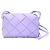 Bottega Veneta Borsa a Spalla e Borsa Crossbody Intrecciato Cassette Piccola Porpora