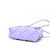 Bottega Veneta Borsa a Spalla e Borsa Crossbody Intrecciato Cassette Piccola Porpora - vista 6