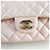 Chanel Borsa a spalla classica in pelle di agnello Bianco - vista 2