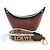 Loewe Borsa hobo Luna con tracolla in jacquard - vista 6