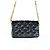 Louis Vuitton Monogramm Lammleder Pochette Coussin Umhängetasche Schwarz - Ansicht 3