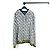 Balmain Hoodie aus Wollmischung mit Monogramm Mehrfarben