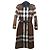 Burberry Waterloo Contrast Panel Check Trench Coat Multiple colors