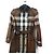 Burberry Waterloo Contrast Panel Check Trench Coat Multiple colors - view 2