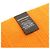 Hermès Bufanda Rayada Naranja de Cachemira Unisex - vista 4