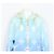 Louis Vuitton Parka corta con cappuccio Monogram Ombre per donne Blu - vista 2
