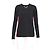 Louis Vuitton Pullover für Damen mit geprägtem Monogramm und goldener Kettendekoration Schwarz