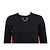 Louis Vuitton Pullover für Damen mit geprägtem Monogramm und goldener Kettendekoration Schwarz - Ansicht 2