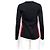 Louis Vuitton Pullover für Damen mit geprägtem Monogramm und goldener Kettendekoration Schwarz - Ansicht 4