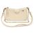 Louis Vuitton Pochette Facile con Tracolla Crema Beige Monogramma Empreinte Marrone
