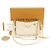 Louis Vuitton Pochette Facile con Tracolla Crema Beige Monogramma Empreinte Marrone - vista 2