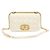 Dior Borsa a Spalla Media Caro Bianco