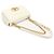 Dior Borsa a Spalla Media Caro Bianco - vista 4