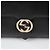 Gucci Bolsa de ombro com alça superior entrelaçada Preto - vista 3
