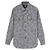 Versace Camicia overshirt in gabardine jacquard Marrone - vista 4