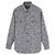 Versace Camicia overshirt in gabardine jacquard Marrone - vista 5