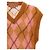 Marni Leichter Mohair-Argyle-Weste Orange - Ansicht 6