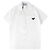 Prada Camisa de algodón de manga corta con logo triangular Plata - vista 4
