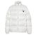 Prada Jaqueta acolchoada de nylon com logo Prata - vista 5
