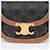 Céline Mini borsa a spalla trasparente Versace Marrone  - vista 2