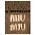 Miu Miu Cachecol de mohair com logo - vista 5