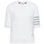 Thom Browne Camiseta de algodón texturizado de manga corta Azul - vista 17