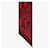 Givenchy Sciarpa in seta twill skinny Rosso  - vista 7