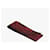 Givenchy Sciarpa in seta twill skinny Rosso  - vista 9