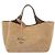 Tod's Borsa mini tote in suede con logo Arancione