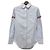 Thom Browne Camisa Oxford Rayada Azul Claro - vista 13