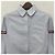 Thom Browne Camisa Oxford Rayada Azul Claro - vista 16