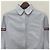 Thom Browne Camisa Oxford Rayada Azul Claro - vista 4