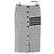 Thom Browne Karo-Leinenrock