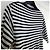 Dior Leinen Kaschmir Seide Mariner Kurzarm Rippstrick Mehrfarben - Ansicht 4